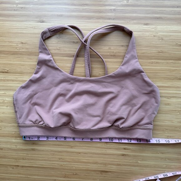 lululemon Energy Bra *Medium Support B-D bra EUC Dusty Clay 12 - Picture 15 of 16